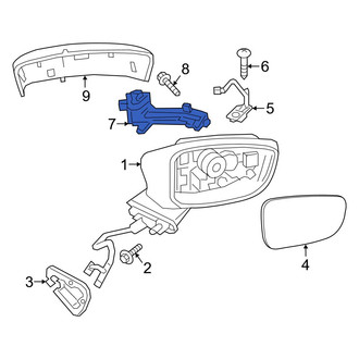 Mazda OE - Center Right Turn Signal Light Assembly