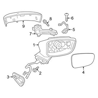 Mazda OE - Front Door - Outside Mirrors