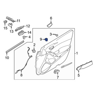 Mazda OE - Front Outer Speaker