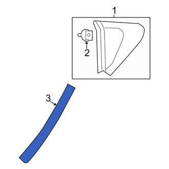 Mazda OE - Rear Right Stone Guard