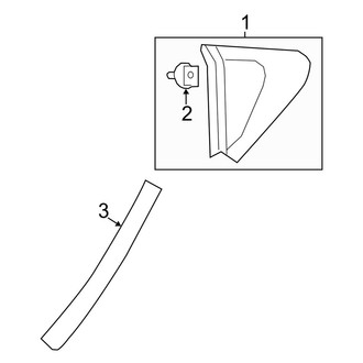 Mazda OE - Quarter Panel - Exterior Trim