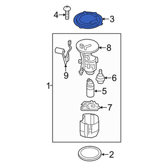 Mazda OE - Fuel Tank Lock Ring