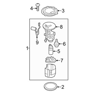 Mazda OE - Fuel System - Fuel Pump