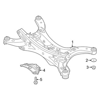 Mazda OE - Rear Suspension - Suspension Mounting