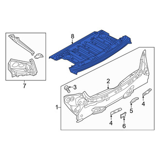 Mazda OE - Rear Package Tray