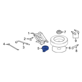 Mazda OE - Floor Jack Bracket