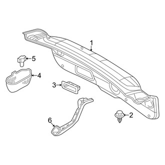 Mazda OE - Trunk Lid - Interior Trim