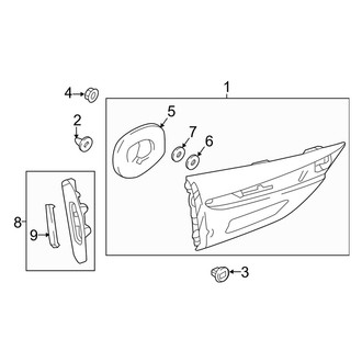 Mazda OE - Rear Lamps - Backup Lamps