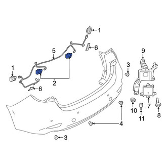 Mazda OE - Rear Inner Parking Aid Sensor