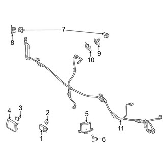 Mazda OE - Front Bumper & Grille - Electrical Components