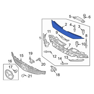 Mazda OE - Front Grille Molding
