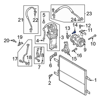 Mazda OE - A/C Compressor Bolt