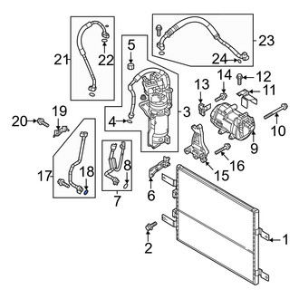 Mazda OE - A/C Refrigerant Line O-Ring