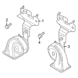Mazda OE - Electrical - Horn