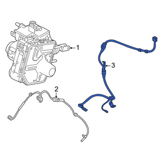 Mazda OE - Rear Right ABS Wheel Speed Sensor