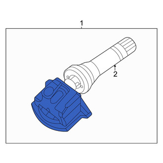 Mazda OE - Tire Pressure Monitoring System (TPMS) Sensor