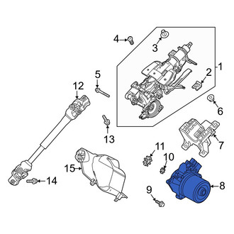 Mazda OE - Power Steering Assist Motor