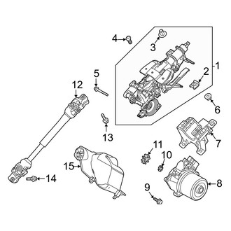 Mazda OE - Steering Column Assembly