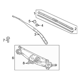 Mazda OE - Front Wiper Motor
