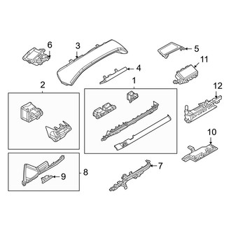 Mazda OE - Instrument Panel Components