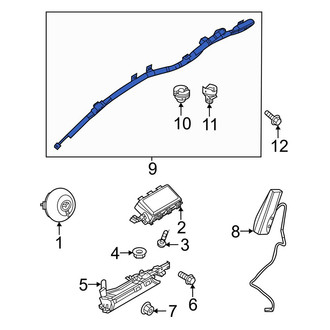 Mazda OE - Front Left Curtain Air Bag