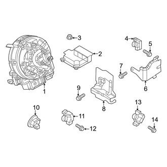 Mazda OE - Restraint Systems - Air Bag Components (Modules & Sensors)