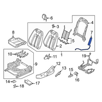 Mazda OE - Front Left Seat Air Bag