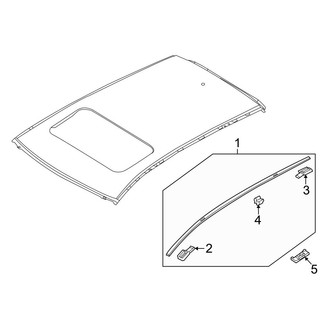 Mazda OE - Roof - Exterior Trim