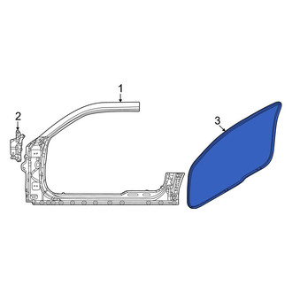 Mazda OE - Front Right Door Seal