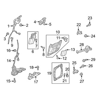 Mazda OE - Rear Door - Lock & Hardware