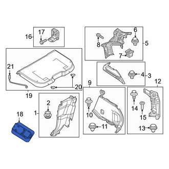 Mazda OE - Rear Cargo Area Light