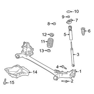 Mazda OE - Rear Suspension - Suspension Components