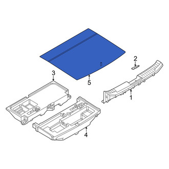 Mazda OE - Rear Trunk Mat