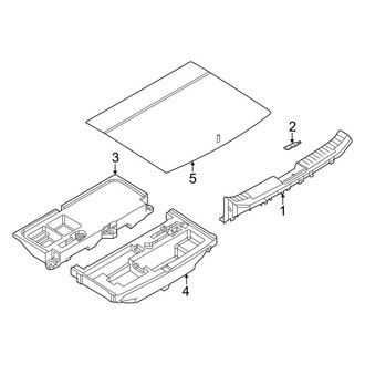 Mazda OE - Rear Body & Floor - Interior Trim