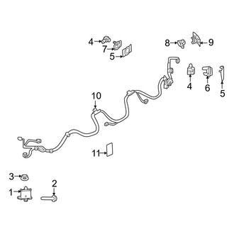 Mazda OE - Rear Bumper - Electrical Components