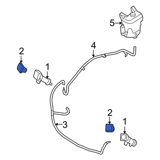 Mazda OE - Front Left Headlight Washer Nozzle