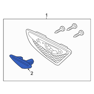 Mazda OE - Front Left Turn Signal Light Lens
