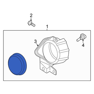 Mazda OE - Front Left Fog Light