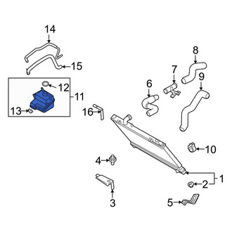 Mazda OE - Engine Coolant Reservoir