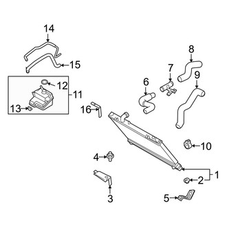 Mazda OE - Cooling - Radiator & Components