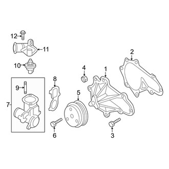 Mazda OE - Cooling - Water Pump