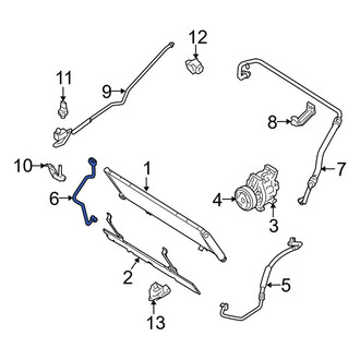 Mazda OE - A/C Refrigerant Discharge Hose