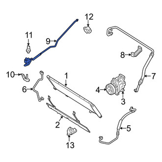 Mazda OE - Auxiliary A/C Evaporator Hose Assembly