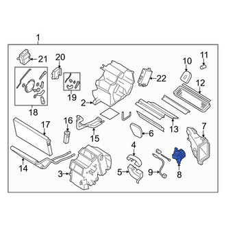 Mazda OE - HVAC Blower Motor Resistor