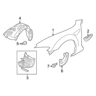 Mazda OE - Fender & Components