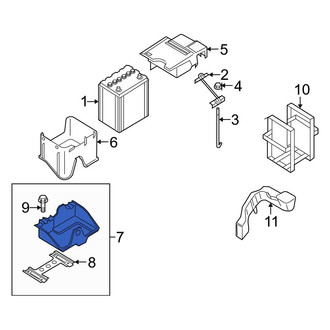 Mazda OE - Battery Tray