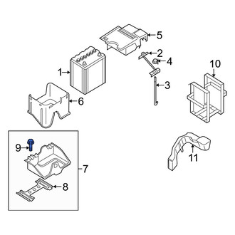 Mazda OE - Roof Panel Reinforcement Bolt
