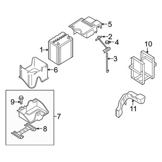 Mazda OE - Electrical - Battery