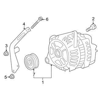 Mazda OE - Electrical - Alternator