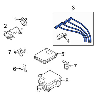 Mazda OE - Spark Plug Wire Set